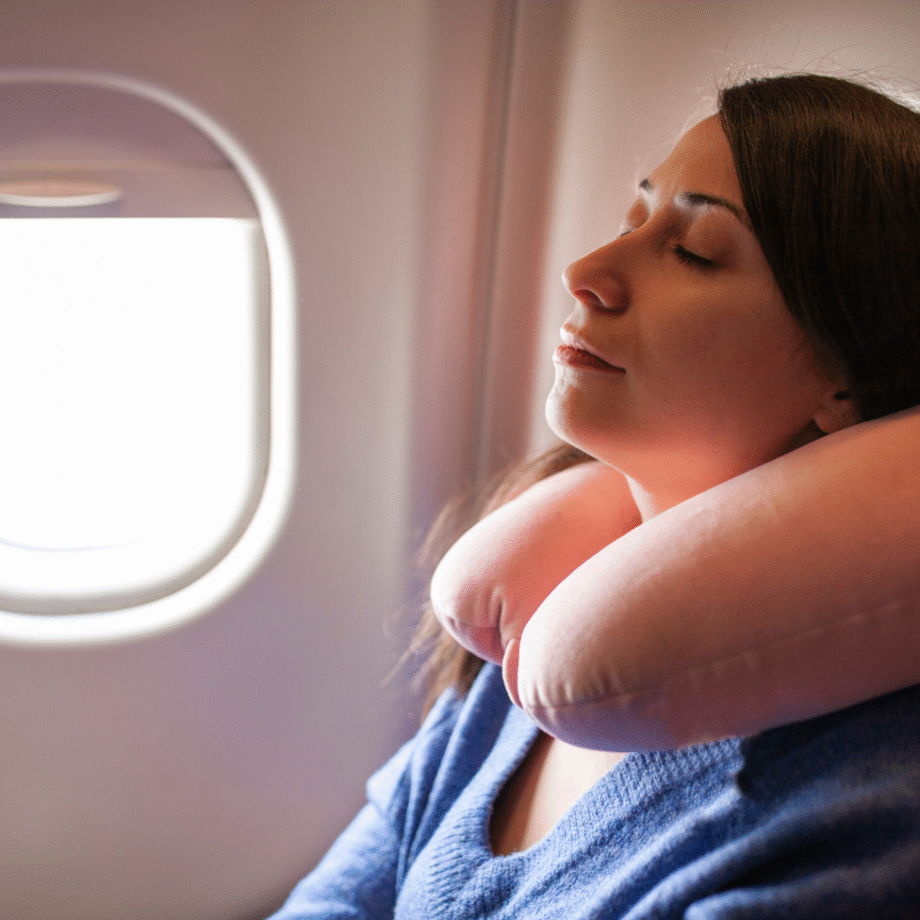 Travel neck pillow